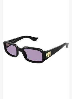 Valentino VG0016S 002 Black Violet Rectangle Unisex Güneş Gözlüğü