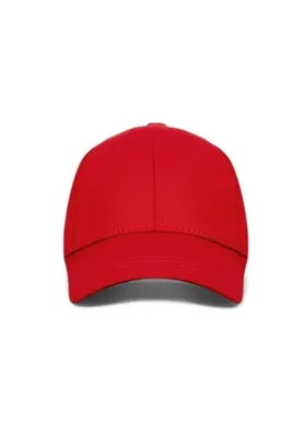 Eke Tekstil Unisex Kırmızı Renk Beyzbol Şapka
