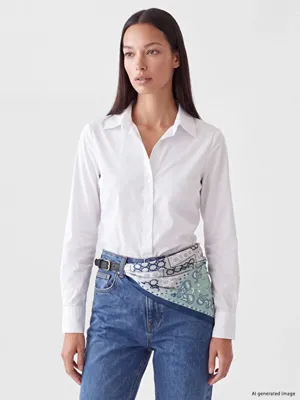 LCW ACCESSORIES Şal Figürlü Kadın Kemer