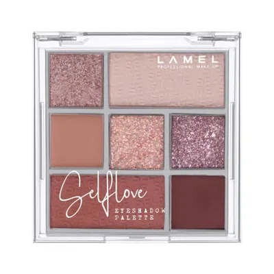 Lamel Cosmetics Lamel Selflove Eyeshadow Göz Farı Paleti Mat,parlak Ve Sedefli Tonlar No 401