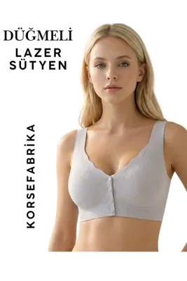 korsefabrika trend mood store Önü DÜĞMELİ Balensiz Dikişsiz Lazer Çıkarılabilir Pedli Görünmez Hayalet Sütyen