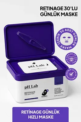 Ph Lab Phlab Retinage Daily Quick Günlük 30'lu Maske
