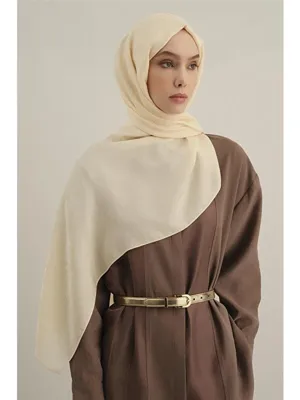 ARMİNE Lyocell Naia Kare Monogram Şal 6 60