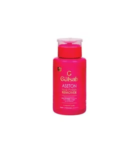 GÜLŞAH Nail Polish Remover E Vitaminli Pompalı Aseton 175 ML