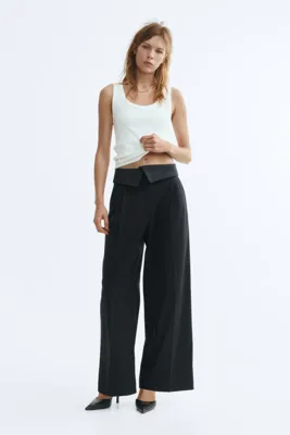 H&M Katlanır Belli Şık Pantolon