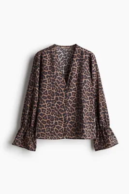 H&M V Yakalı Bluz