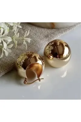 MRK Top Model Kadın Gold Küpe