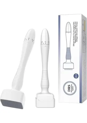 Odea Tr Bio Needle Dermastamp, 140 Iğneli Ayarlanabilir Mikro Iğneleme Cihazı, Cilt ve Saç Bakımı Için Dermaroller