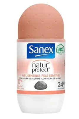 Sanex Natur Protect 0% Piedra Alumbre Deo Roll-on Sensible Sanex 50 ml