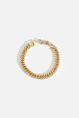 AKSWSUAR Gold Örgü Bileklik