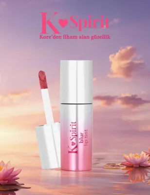 Flormar K-Spirit Blur Lip Tint Blur Efektli & Nemlendirici Uzun Süre Kalıcı Ruj 003 Blushing Mochi
