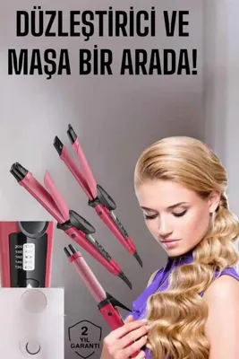 CNDR Saç Şekillendirici Düzleştirici Ve Maşa Isı Ayarlı