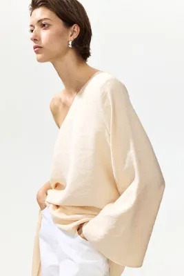 H&M Modal Karışımlı ve Tek Omuzlu Üst