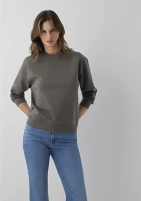 Mavi Haki Basic Sweatshirt