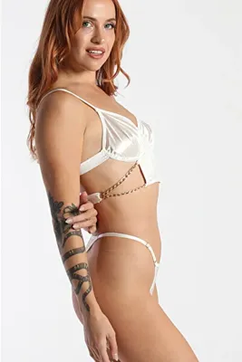 WAHSHE Zincir Detaylı Bralet Set