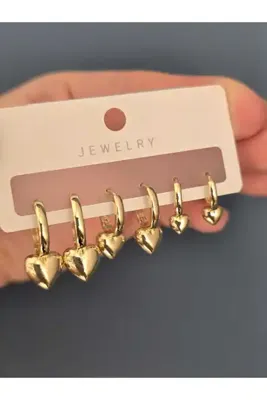 Aura jewerly store 6 lı vıp küpe