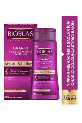 Bioblas Şampuan Kolajen & Keratin Dolgunlaştırıcı 360 ml