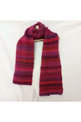 yaso shop Örgü ebruli yumuşak şal atkı