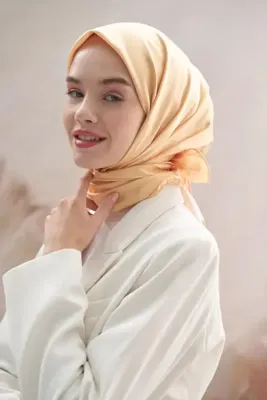 carell Twill Eşarp Papaya Sarısı