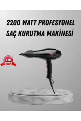 Genel Markalar 2200W Fön Makinesi – Profesyonel AC Motor Soğuk ve Sıcak Üfleme - STEPCO3447-3868