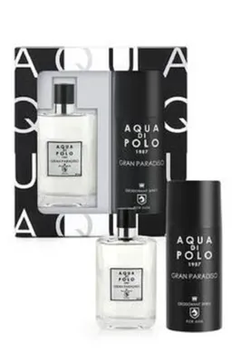 aqua di polo 1987 APPXGR03EPD GRAN PARADISO  Erkek Parfüm ve Deodorant Seti