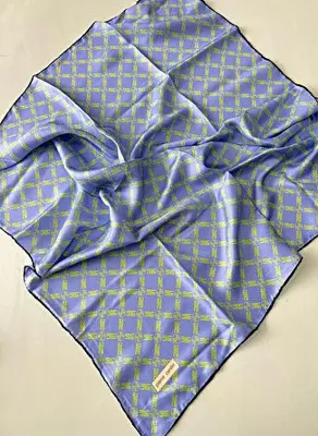 Pierre Cardin Lila Kadın Kareli Eşarp 8995438923