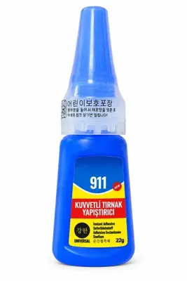 Tikatti 911 Fırçalı Tırnak Yapıştırıcısı
