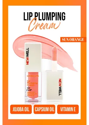 New Well Lip Plumping Sun Orange Dudak Dolgunlaştırıcı Krem 5 ML