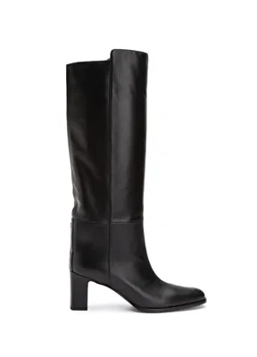 Jimmy Choo Siyah Kadın Deri Çizme