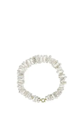 Foen Perla Choker No:3 İnci 14 Ayar Altın Kadın Kolye
