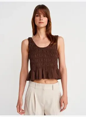Dilvin 21083 Gipeli Kolsuz Top