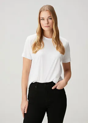 Beymen Club Beyaz Basic T-shirt