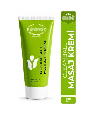 Ersağ Cleanball Masaj Kremi 200 ml