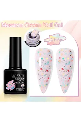 Born Pretty UR Sugar Macaron Cream Nail Gel/Makaron Serisi Kalıcı Oje(NY06)-7ml