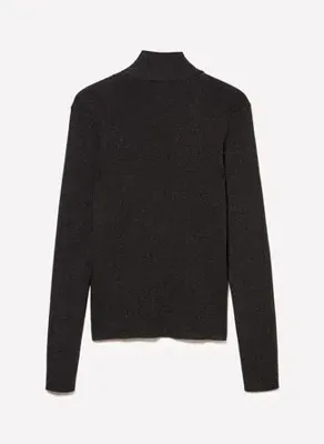 Sisley Siyah Kadın Lyocell Karışımlı Kazak 14Z4L401I