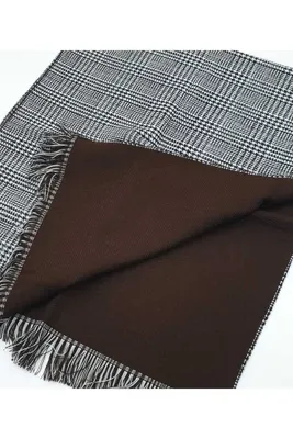 LadyColor Çift Taraflı Ekose Atkı