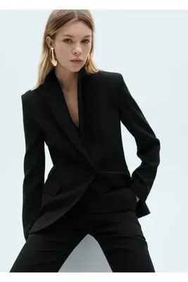 MANGO Woman Kalıplı blazer ceket