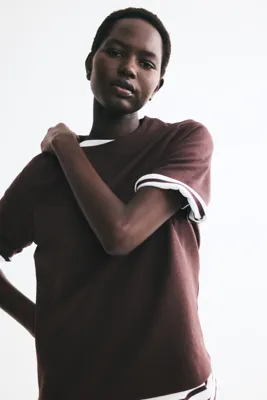 H&M İnterlok Tişört