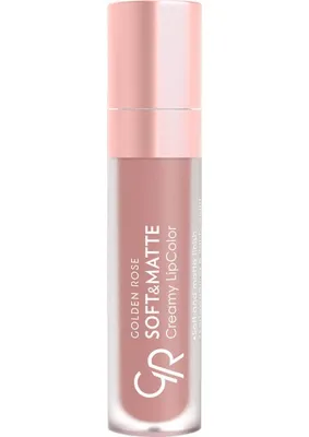 Golden Rose Soft & Matte Creamy Lipcolor No: 102 - Kurutmayan Likit Mat Ruj