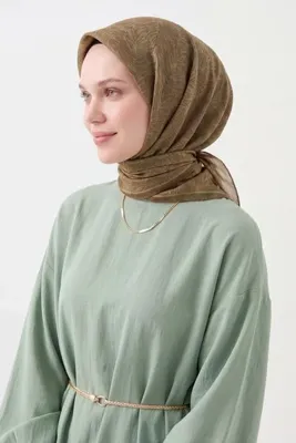 Silk Home Soft Eşarp Petra Haki