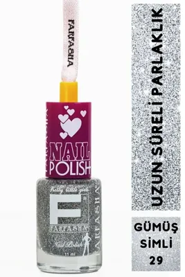 Farfasha OJE GÜMÜŞ SİMLİ 11 ML