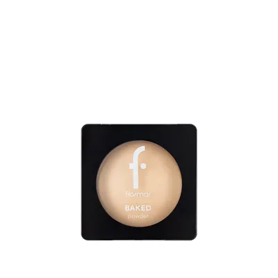 Flormar Yüksek Pigmentli & Doğal Işıltılı Fırınlanmış Kompakt Pudra 020 Soft Beige