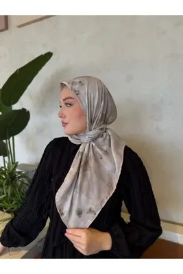 İpekhan Renkli Desenli Pamuk Eşarp – Canlı ve Modern Tasarım