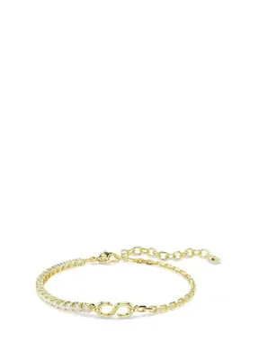 Swarovski Matrıx Bracelet Chaın Whi Gos Altın Rengi Kadın Bilezik