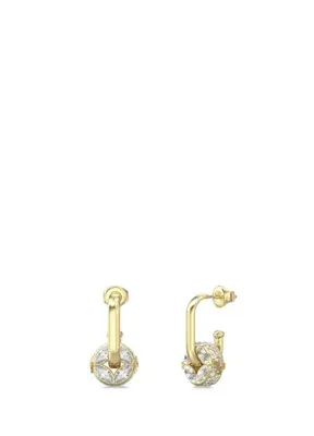 Guess JGUJUBE06396JWYGTU 4G Supreme Altın Rengi Çelik Kadın Küpe
