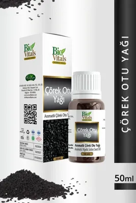 Bio Vitals Çörekotu Yağı 50ml Skt-01-2028