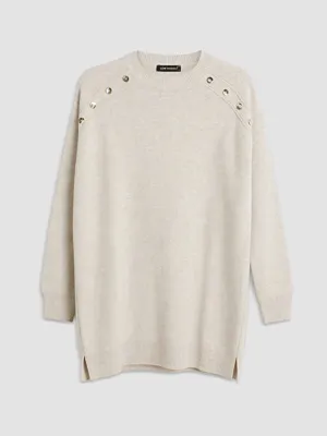 LCW Modest Bisiklet Yaka Kadın Triko Tunik