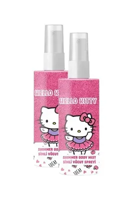 Hello Kitty Çocuklara Özel Hello Kitty Shimmer Body Mist Simli Vücut Spreyi 150 ml (2 Adet)