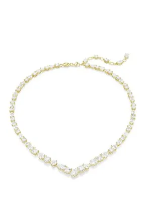 Swarovski Mesmera Beyaz Altın Rengi Kaplama Kadın Kolye