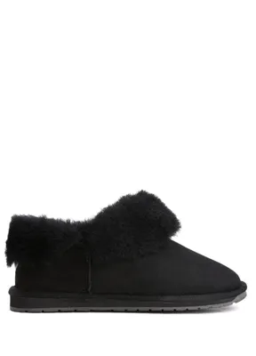 Emu Platinum Mintaro Siyah Kadın Shearling Bot